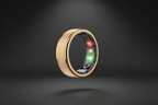 Gold Smart Ring with adjusted gold tone
